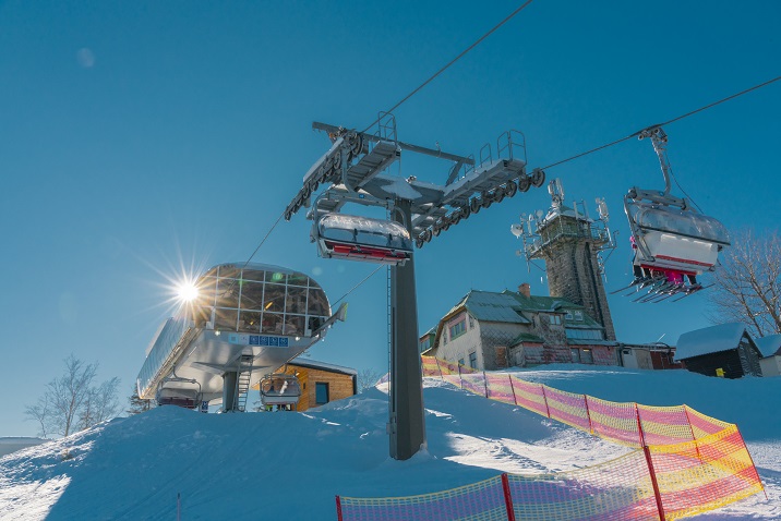 Tanvaldský Špičák - šestá zastávka Winter TEST