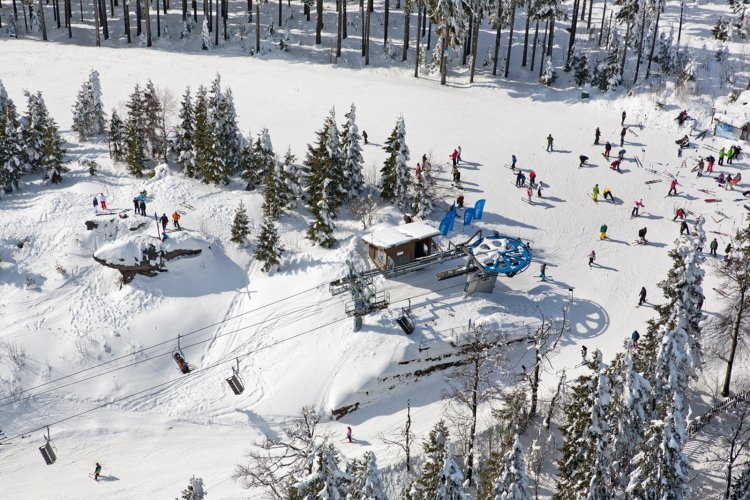SKI & BIKE Špičák - druhá zastávka Winter TEST